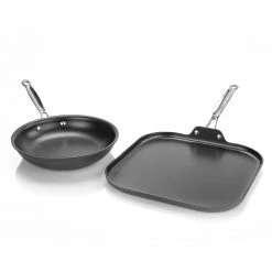 Buy ???? Cuisinart Chef's Classic Hard Anodized Nonstick Cookware Set | 2-piece ????