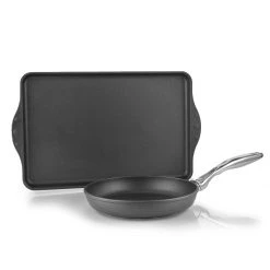 Buy ✨ Swiss Diamond HD 9.5" Fry Pan With Griddle Set ❤️