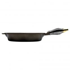 Best reviews of ???? FINEX 10" Cast Iron Grill Pan - "Grillet" ❤️ -Le Creuset Shop finex cast iron skillet 10 bottom 2