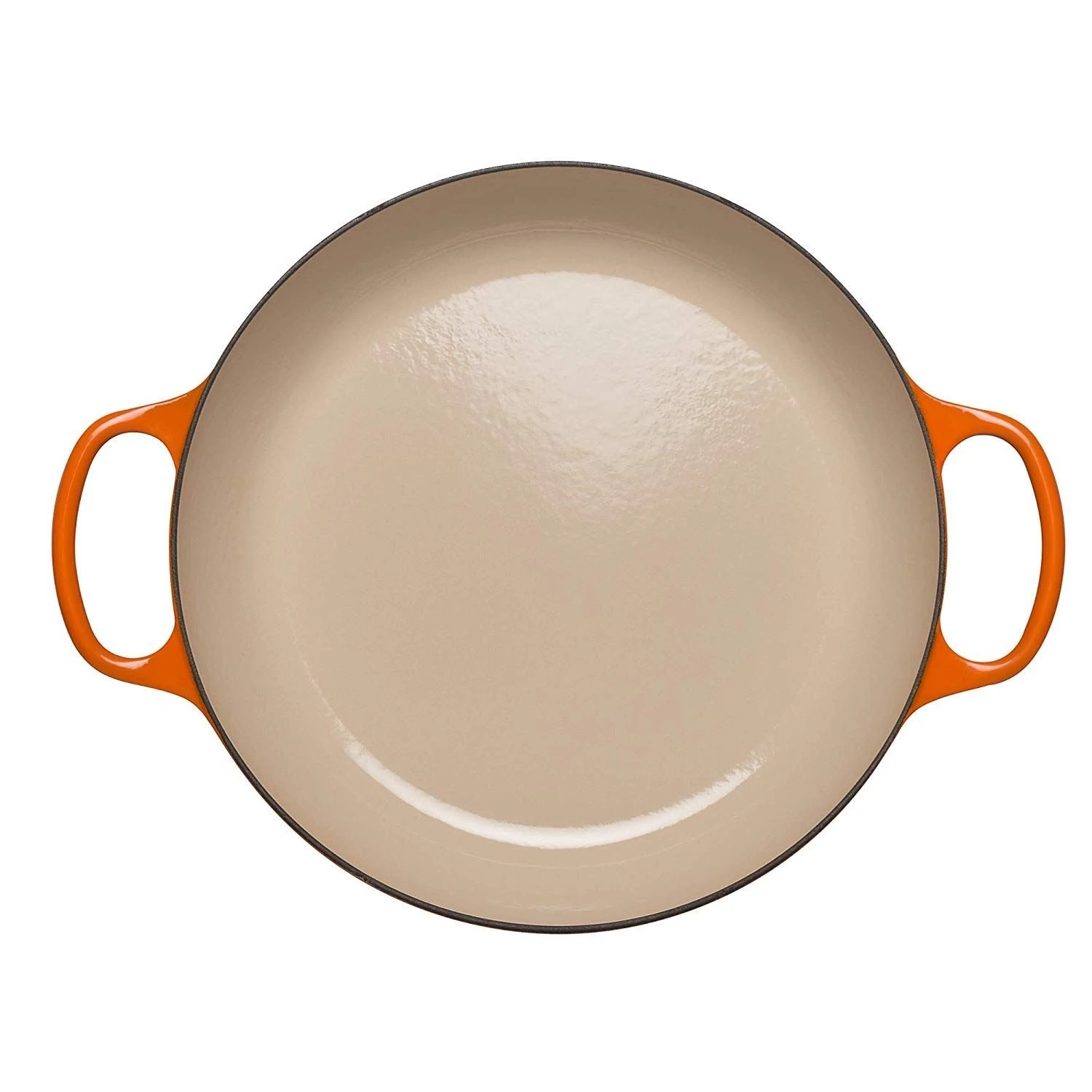 Wholesale ???? Le Creuset 2.25 Qt. Signature Enameled Cast Iron Braiser With Stainless Steel Knob | Flame Orange ???? 4 Wholesale ???? Le Creuset 2.25 Qt. Signature Enameled Cast Iron Braiser With Stainless Steel Knob | Flame Orange ???? - Image 2