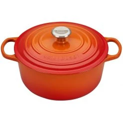 Outlet ⌛ Le Creuset 5-Piece Signature Cookware Set With Stainless Steel Knobs | Flame Orange ???? 13 Outlet ⌛ Le Creuset 5-Piece Signature Cookware Set With Stainless Steel Knobs | Flame Orange ???? -Le Creuset Shop frenchoven1