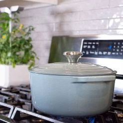 Brand new ???? Le Creuset 4.5 Qt. Round Signature Dutch Oven With Stainless Steel Knob | Sea Salt ???? -Le Creuset Shop gift guide images smaller 0060 gift guides 2022 2602