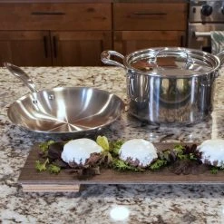 Wholesale ???? Heritage Steel Cookware Stainless Steel Cookware Set | 5-Piece ✔️ -Le Creuset Shop hammerstahl gg 5