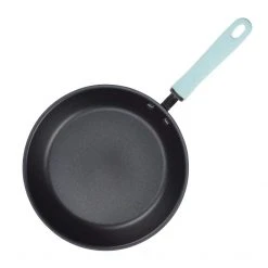 New ???? Rachael Ray 11-Piece Hard Anodized Cookware Set | Light Blue ???? -Le Creuset Shop hardblue10