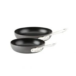 New ???? All-Clad HA1 Hard Anodized Nonstick Fry Pan Set | 2-Piece ????