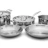 New ???? Heritage Steel Cookware Stainless Steel Core Cookware Set | 8-Piece ❤️ -Le Creuset Shop hsc 17308 1