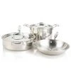 Wholesale ???? Heritage Steel Cookware Stainless Steel Cookware Set | 5-Piece ✔️ -Le Creuset Shop hsc 17805ek
