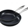 Wholesale ???? Kyocera Ceramic Non-Stick 2pc Fry Pan Set - 10" & 12" ???? -Le Creuset Shop kyocera ceramic non stick 2pc fry pan set 10in and 12in cfp2pcset2630