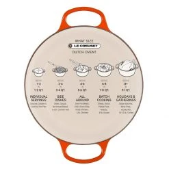 Cheap ❤️ Le Creuset 4.5 Qt. Round Signature Dutch Oven With Stainless Steel Knob | Artichaut ???? -Le Creuset Shop lc round oven guide 1 33