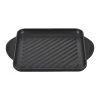 Hot Sale ???? Le Creuset 9.5" Square Signature Enameled Cast Iron Grill Pan | Licorice ???? -Le Creuset Shop licgriddle3 1