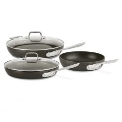 Deals ???? All-Clad HA1 5-Piece Fry Pan Set ????