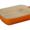 Top 10 ???? Le Creuset 5.25 Qt. Rectangular Signature Cast Iron Roaster | Flame Orange ???? 4 Top 10 ???? Le Creuset 5.25 Qt. Rectangular Signature Cast Iron Roaster | Flame Orange ???? -Le Creuset Shop ls2011 332 5.25 quart cast iron roaster flame orange le creuset