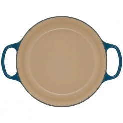 Best Sale ???? Le Creuset 5.5 Qt. Round Signature Cast Iron Dutch Oven With Stainless Steel Knob | Deep Teal ???? -Le Creuset Shop ls2501 267dss 4