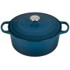 Hot Sale ???? Le Creuset 7.25 Qt. Round Signature Dutch Oven With Stainless Steel Knob | Deep Teal ???? -Le Creuset Shop ls2501 287dss