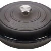 Buy ???? Le Creuset 3.5 Qt. Signature Enameled Cast Iron Braiser With Stainless Steel Knob | Oyster Grey ⭐