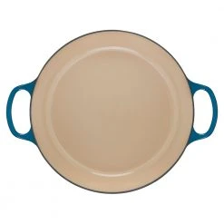 Hot Sale ???? Le Creuset 5 Qt. Signature Braiser With Stainless Steel Knob | Deep Teal ???? -Le Creuset Shop ls2532 327dss 4