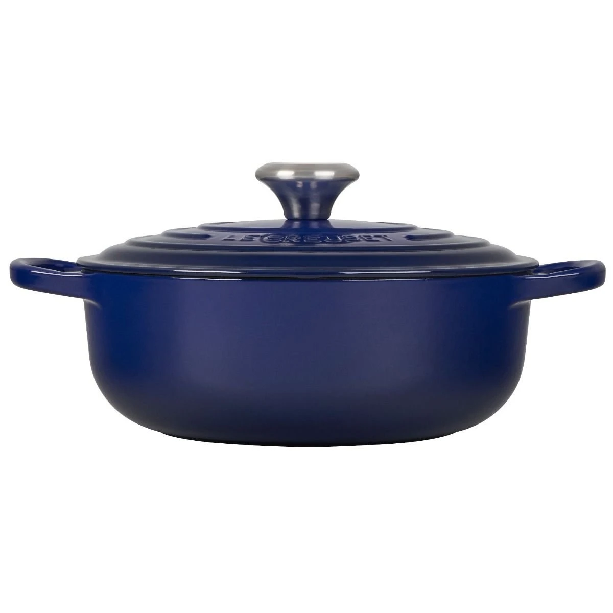 Hot Sale ⭐ Le Creuset 3.5 Qt. Signature Enameled Cast Iron Sauteuse With Stainless Steel Knob | Indigo Blue ⭐ 4 Hot Sale ⭐ Le Creuset 3.5 Qt. Signature Enameled Cast Iron Sauteuse With Stainless Steel Knob | Indigo Blue ⭐ - Image 2