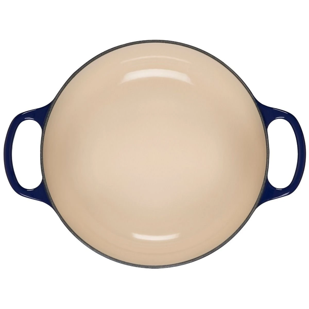 Hot Sale ⭐ Le Creuset 3.5 Qt. Signature Enameled Cast Iron Sauteuse With Stainless Steel Knob | Indigo Blue ⭐ 6 Hot Sale ⭐ Le Creuset 3.5 Qt. Signature Enameled Cast Iron Sauteuse With Stainless Steel Knob | Indigo Blue ⭐ - Image 4