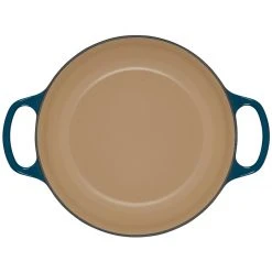 Deals ???? Le Creuset 3.5 Qt. Signature Enameled Cast Iron Sauteuse With Stainless Steel Knob | Deep Teal ???? -Le Creuset Shop ls2598 247dss 4 1