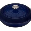 Budget ???? Le Creuset 2.25 Qt. Signature Enameled Cast Iron Braiser With Stainless Steel Knob | Indigo Blue ???? -Le Creuset Shop main i think