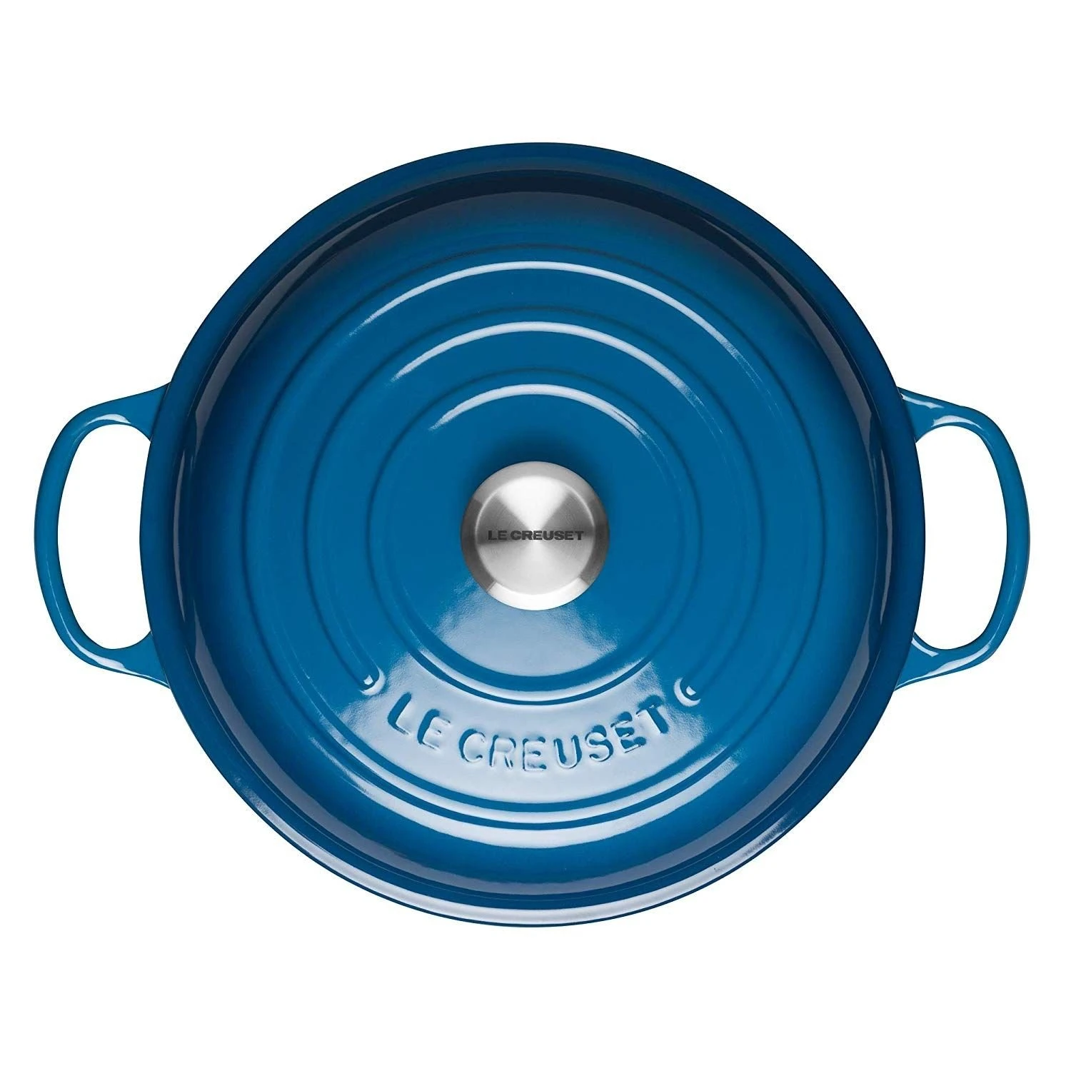 Deals ???? Le Creuset 2.25 Qt. Signature Enameled Cast Iron Braiser With Stainless Steel Knob | Marseille Blue ???? 5 Deals ???? Le Creuset 2.25 Qt. Signature Enameled Cast Iron Braiser With Stainless Steel Knob | Marseille Blue ???? - Image 3