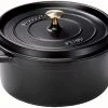 Cheap ???? Staub 1.25 Qt. Round Cocotte/Dutch Oven | Matte Black ???? 2 Cheap ???? Staub 1.25 Qt. Round Cocotte/Dutch Oven | Matte Black ???? -Le Creuset Shop round cocotte 1 5qt black matte 9 compressed