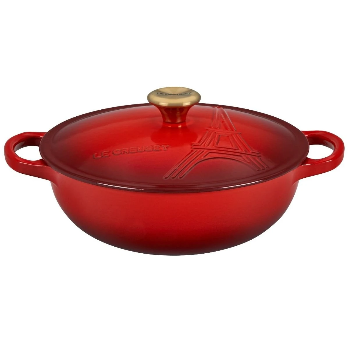 Best Sale ???? Le Creuset 2.5Qt Signature Cocotte Eiffel Tower Collection | Cerise ???? 5 Best Sale ???? Le Creuset 2.5Qt Signature Cocotte Eiffel Tower Collection | Cerise ???? - Image 3