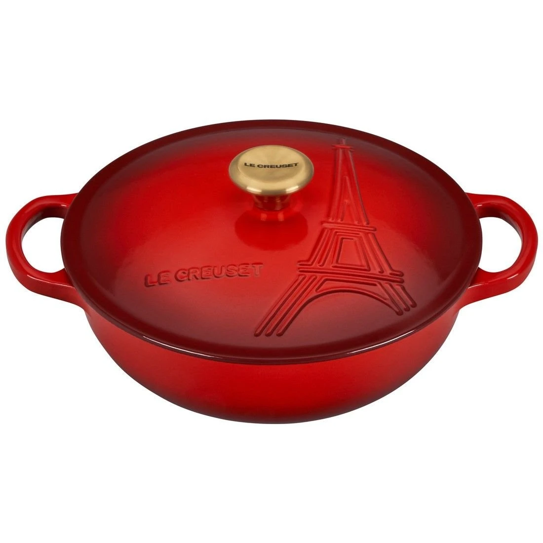 Best Sale ???? Le Creuset 2.5Qt Signature Cocotte Eiffel Tower Collection | Cerise ???? 3 Best Sale ???? Le Creuset 2.5Qt Signature Cocotte Eiffel Tower Collection | Cerise ????