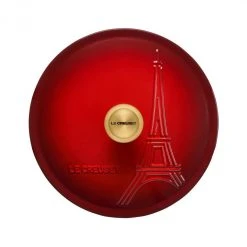 Best Sale ???? Le Creuset 2.5Qt Signature Cocotte Eiffel Tower Collection | Cerise ???? 11 Best Sale ???? Le Creuset 2.5Qt Signature Cocotte Eiffel Tower Collection | Cerise ???? -Le Creuset Shop rs10252 eiffel rdo cerise lid scr
