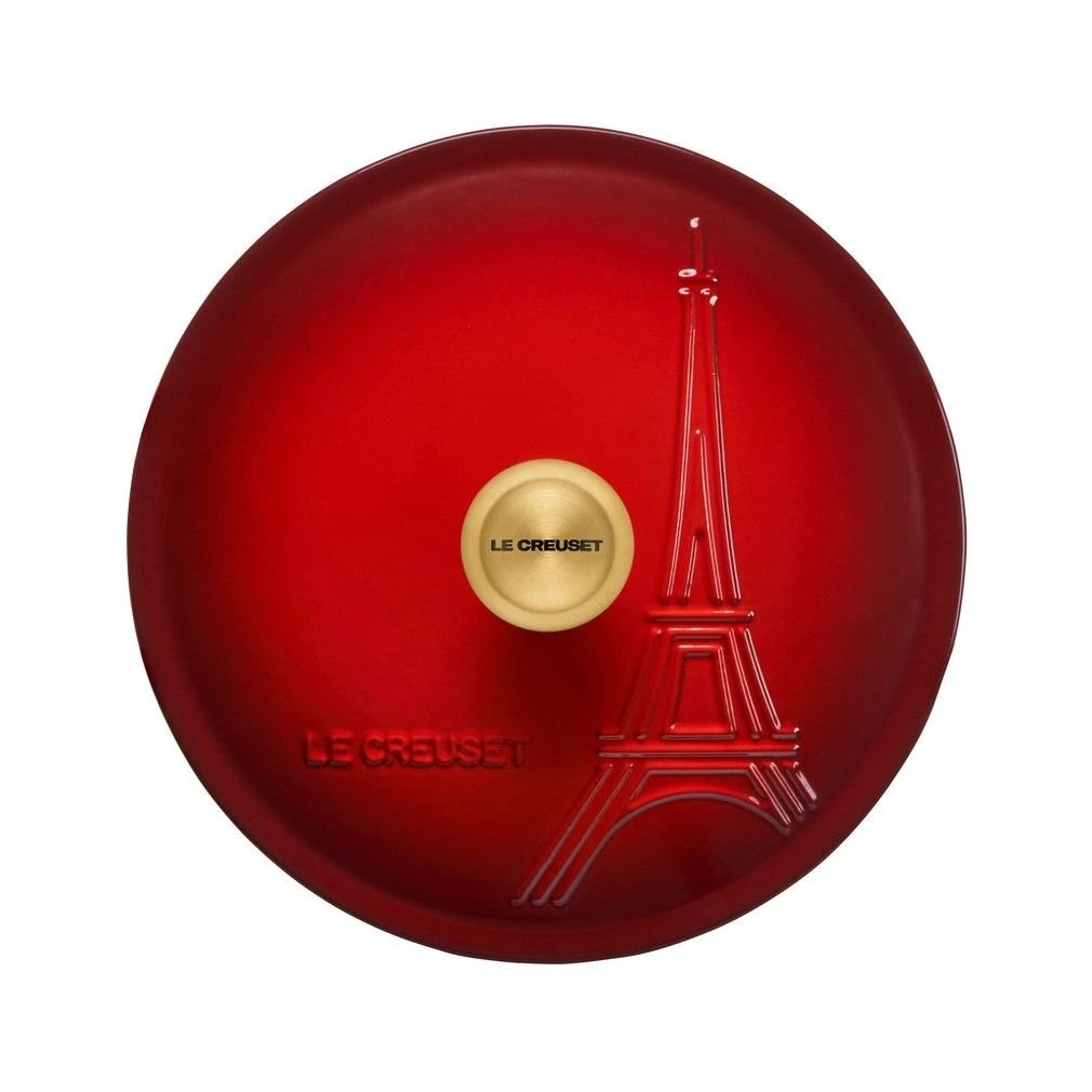 Best Sale ???? Le Creuset 2.5Qt Signature Cocotte Eiffel Tower Collection | Cerise ???? 6 Best Sale ???? Le Creuset 2.5Qt Signature Cocotte Eiffel Tower Collection | Cerise ???? - Image 4