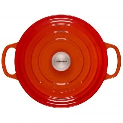 Coupon ???? Le Creuset 3.5 Qt. Round Signature Dutch Oven With Stainless Steel Knob | Flame Orange ???? -Le Creuset Shop rs11161 ls2501 222ss 3