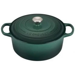 Cheap ❤️ Le Creuset 4.5 Qt. Round Signature Dutch Oven With Stainless Steel Knob | Artichaut ????