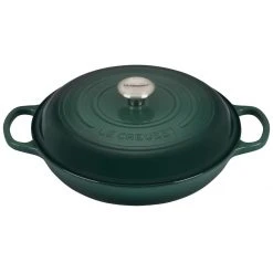 Best Sale ✔️ Le Creuset 3.5 Qt. Signature Braiser With Stainless Steel Knob | Artichaut ????