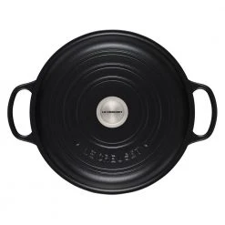 Best deal ???? Le Creuset 3.5 Qt. Signature Enameled Cast Iron Braiser With Stainless Steel Knob | Licorice ???? -Le Creuset Shop rs11710 ls2532 3020ss 3 lpr