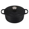Discount ???? Le Creuset 5.5 Qt. Round Signature Dutch Oven With Stainless Steel Knob | Licorice ✔️ -Le Creuset Shop rs11816 ls2501 2620ss lpr