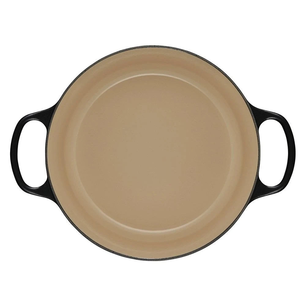 Discount ???? Le Creuset 5.5 Qt. Round Signature Dutch Oven With Stainless Steel Knob | Licorice ✔️ 6 Discount ???? Le Creuset 5.5 Qt. Round Signature Dutch Oven With Stainless Steel Knob | Licorice ✔️ - Image 4