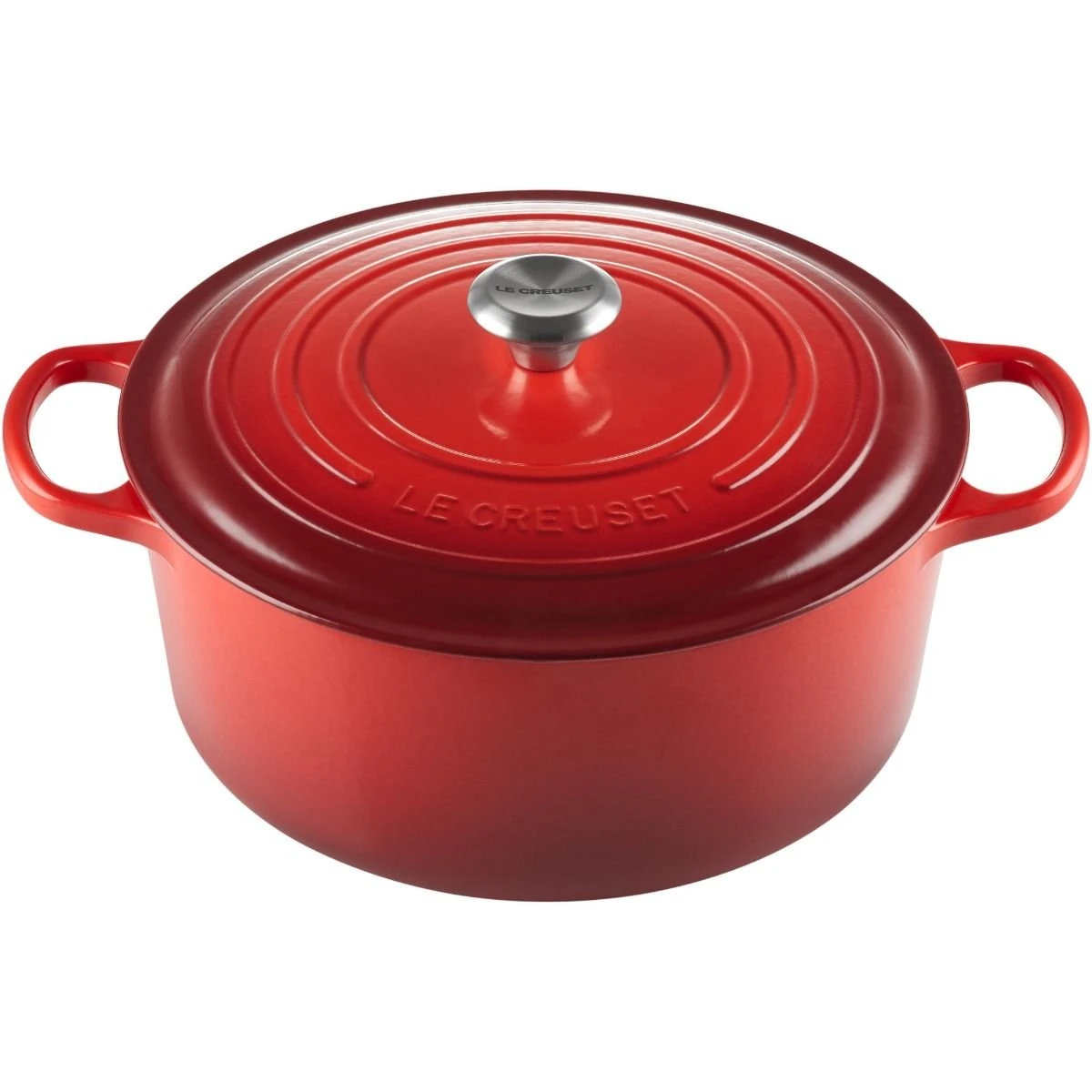 Deals ⭐ Le Creuset 9 Qt. Round Signature Dutch Oven With Stainless Steel Knob | Cerise/Cherry Red ✨ 3 Deals ⭐ Le Creuset 9 Qt. Round Signature Dutch Oven With Stainless Steel Knob | Cerise/Cherry Red ✨