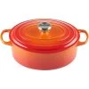 Best Sale ???? Le Creuset 5 Qt. Oval Signature Dutch Oven With Stainless Steel Knob | Flame Orange ✔️ -Le Creuset Shop rs11943 lc 20191021 fr ps 00005s 1