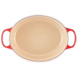 Discount ⭐ Le Creuset 6.75 Qt. Oval Signature Dutch Oven With Stainless Steel Knob | Cerise/Cherry Red ???? -Le Creuset Shop rs11955 lc 20191105 fr ps 00005a
