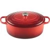 Wholesale ⭐ Le Creuset 9.5 Qt. Oval Signature Dutch Oven With Stainless Steel Knob | Cerise/Cherry Red ???? -Le Creuset Shop rs11961 lc 20191107 fr ps 00003 s