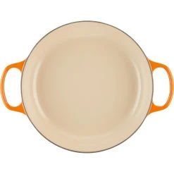 Brand new ???? Le Creuset 3.5 Qt. Signature Enameled Cast Iron Braiser With Stainless Steel Knob | Flame Orange ???? -Le Creuset Shop rs11979 lc 20191015 fr ps 00014 s