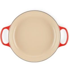 Best Sale ???? Le Creuset 3.5 Qt. Signature Enameled Cast Iron Braiser With Stainless Steel Knob | Cerise/Cherry Red ???? -Le Creuset Shop rs11982 lc 20191015 fr ps 00016