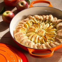 Brand new ???? Le Creuset 3.5 Qt. Signature Enameled Cast Iron Braiser With Stainless Steel Knob | Flame Orange ???? -Le Creuset Shop rs12084 rs4066 le creuset ci shall cass apple galette 0991