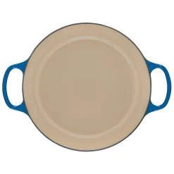 Best Pirce ???? Le Creuset 3.5 Qt. Signature Enameled Cast Iron Braiser With Stainless Steel Knob | Marseille Blue ⌛ -Le Creuset Shop rs12496 ls2532 3059 4
