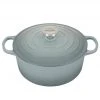 Discount ???? Le Creuset 5.5 Qt. Round Signature Dutch Oven With Stainless Steel Knob | Sea Salt ???? -Le Creuset Shop rs17059 ls2501 26717ss 1 1