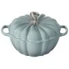 Deals ⭐ Le Creuset 4 Qt. Pumpkin Cocotte | Sea Salt ???? -Le Creuset Shop rs17277 pumpkin1 1