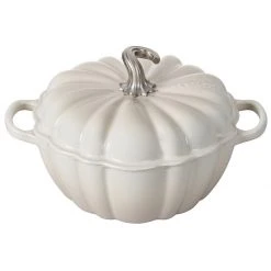 Best reviews of ???? Le Creuset 4 Qt. Pumpkin Cocotte | Meringue ????