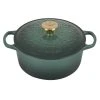 Promo ???? Le Creuset 4.5 Qt. Signature Dutch Oven | Noel (Artichaut) ???? -Le Creuset Shop rs17391 tree embossed rdo artichaut copy