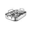 Best Pirce ???? Le Creuset Stainless Steel Roasting Pan With Nonstick Rack ???? -Le Creuset Shop rs7923 small pan angle rack