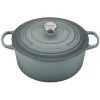 Buy ???? Le Creuset 7.25 Qt. Round Signature Dutch Oven With Stainless Steel Knob | Sea Salt ???? -Le Creuset Shop rs9084 ls2501 28717ss